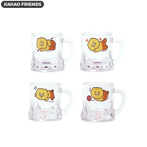 KAKAO FRIENDS Choonsik Mini Glass 4P Set