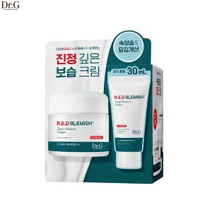 DR.G Red Blemish Clear Moisture Cream 70ml+30ml Special Set 2items