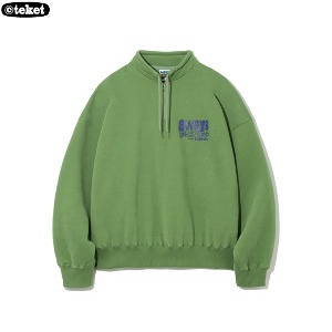TEKET 8ways Half Zip-Up Sweatshirt Green 1ea