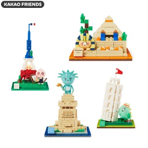 KAKAO FRIENDS Land Mark Brick Figure 1Set
