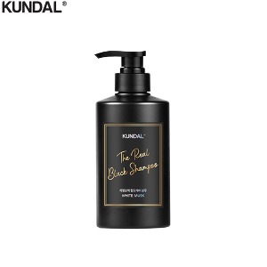 KUNDAL The Real Color Coating Black Shampoo [White Musk] 500ml