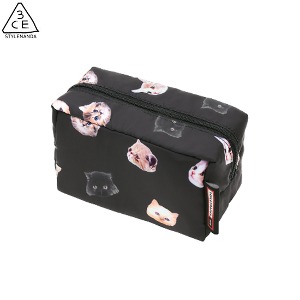 3CE Padded Cube Pouch 1ea [3CE X TOILETPAPER]