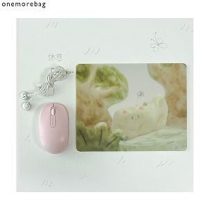 ONEMOREBAG I Live With Six Cats Mouse Pad 1ea