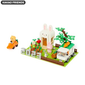KAKAO FRIENDS Carrot Farm Brick Figure_Ryan &amp; Apeach 1ea