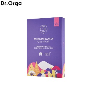 DR.ORGA 100 Premium Collagen Cream Mask 22g*5ea