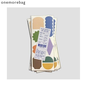 ONEMOREBAG Label Lovers Pack 2 1ea