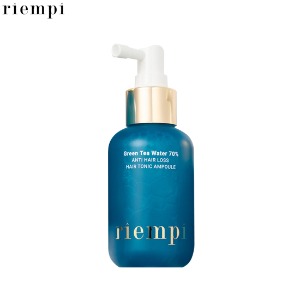 RIEMPI Green Tea Water 70% Anti Hair Loss Hair Tonic Ampoule 110ml