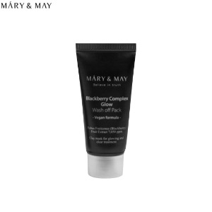 MARY&amp;MAY Blackberry Complex Glow Wash Off Pack 30g