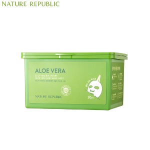 NATURE REPUBLIC Soothing &amp; Moisture Aloe Vera Daily Mask Sheet 350ml/30ea
