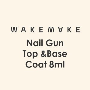 WAKEMAKE Nail Gun Top &amp; Base Coat 8ml