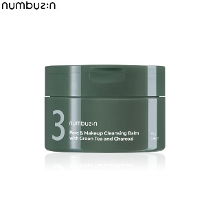 NUMBUZIN Mo.3 Pore &amp; Makeup Cleansing Balm With Green Tea And Charcoal 85g