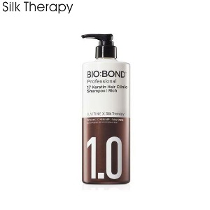 SILK THERAPY Bio:bond Professional 17 Keratin Hair Clinic Shampoo Rich 450ml