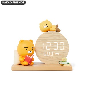 KAKAO FRIENDS Desk Electronic Clock_Ryan&amp;Choonsik 1ea