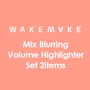 WAKEMAKE Mix Blurring Volume Highlighter Set 2items