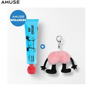 AMUSE Hip Cream with Hippy Keyring Set 2items [AMUSE X KNOW WAVE]