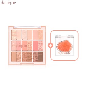 DASIQUE Shadow Palette with Dual Color Balm Special Set 2items [Summer Coral Collection]