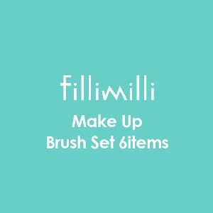 FILLIMILLI Make Up Brush Set 6items