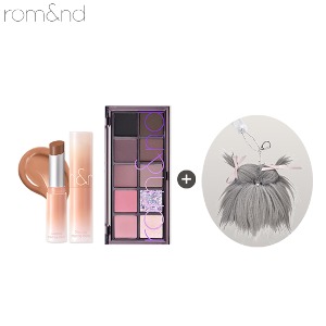 ROMAND Better Than Palette + Melting Balm + Keyring Set 3items [Dusty On The Nude]