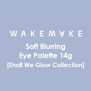WAKEMAKE Soft Blurring Eye Palette 14g [Shall We Glow Collection]