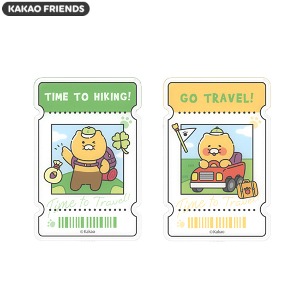 KAKAO FRIENDS Time To Travel Ticket Epoxy Tok 1ea