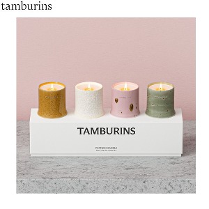 TAMBURINS Perfume Mini Candle Set 4items