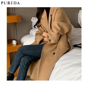 PUREDA Handmade 100% Merino Wool Coat 1ea
