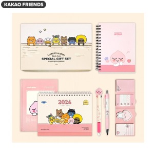 KAKAO FRIENDS 2024 Calendar Diary Set 6items