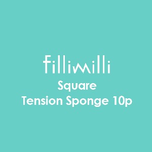 FILLIMILLI Square Tension Sponge 10p