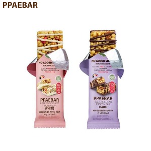 PPAEBAR Real Chocolate Protein Bar 40g*2ea
