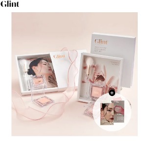 GLINT Highligter #Pitch Moon + Brush Set 2items
