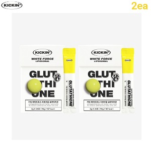 KICKIN White Force Liposomal Glutathione 3g*30ea*2box