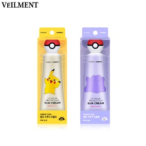 VEILMENT UV Aqua Protection Sun Cream SPF50+ PA++++ 50ml [VEILMENT x Pokemon]