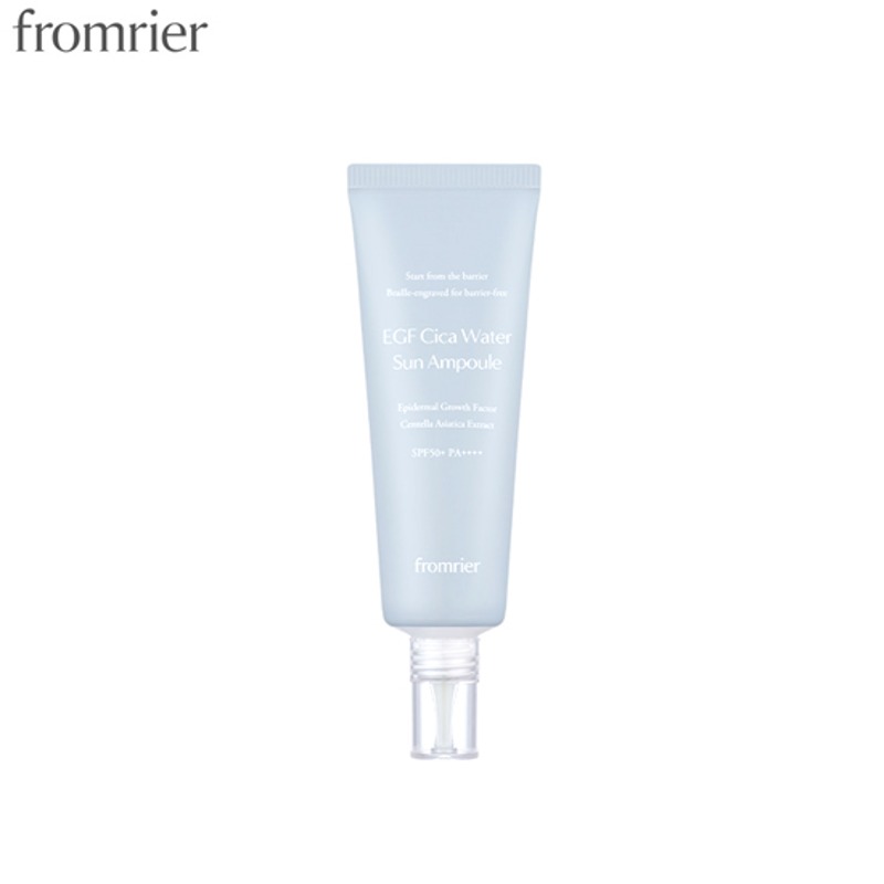 FROMRIER EGF Cica Water Sun Ampoule SPF50+ PA++++ 40ml