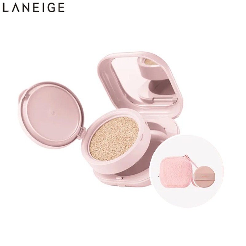 LANEIGE All New Neo Cushion Glow + Pouch Set 3items