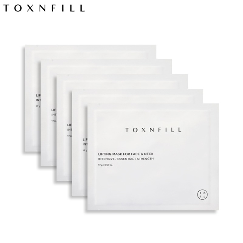 TOXNFILL Lifting Mask For Face &amp; Neck 17g*5ea