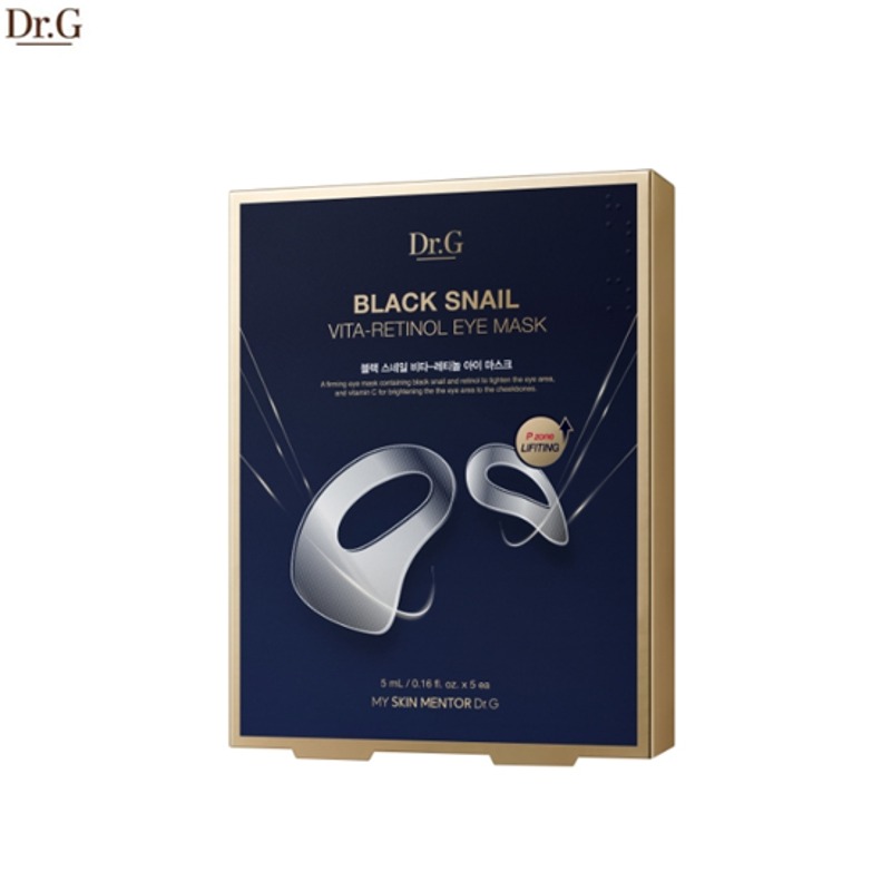 DR.G Black Snail Vita-Retinol Eye Mask 5pairs