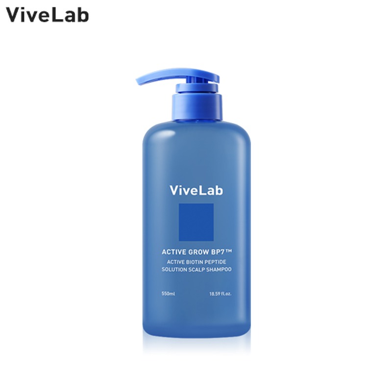 VIVE LAB Active Biotin Peptide Solution Scalp Shampoo 550ml
