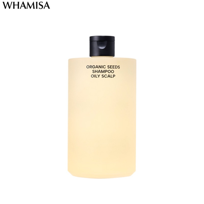 WHAMISA Organic Seeds Shampoo Oily Scalp 490ml