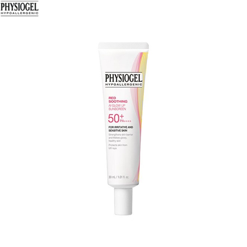 PHYSIOGEL Red Soothing AI Glow Up Sunscreen SFP50+ PA++++ 30ml