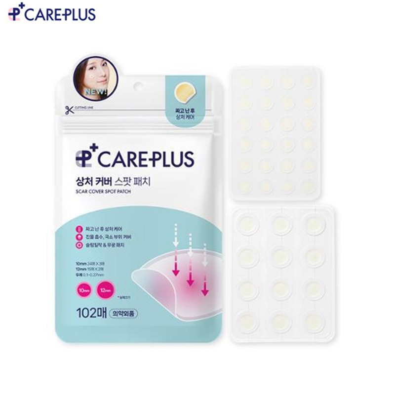 CAREPLUS Scar Cover Spot Patch 102patches