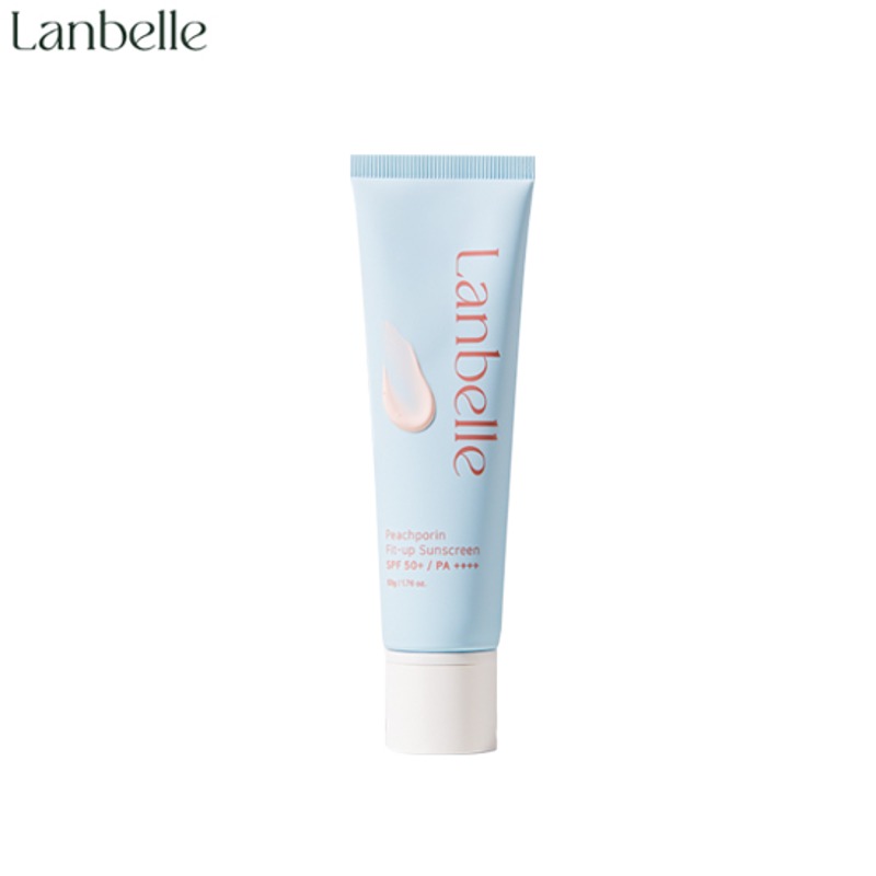 LANBELLE Peachporin Fit-up Sunscreen SPF50+ PA++++ 50g