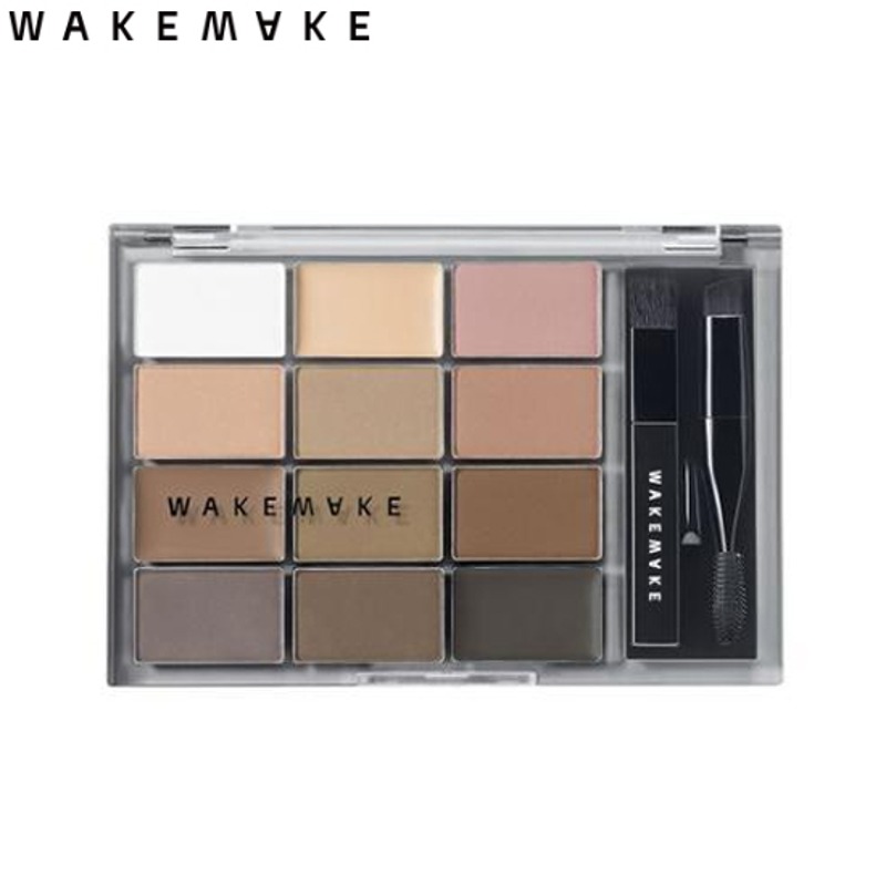 WAKEMAKE Soft Drawing Brow Palette 12g