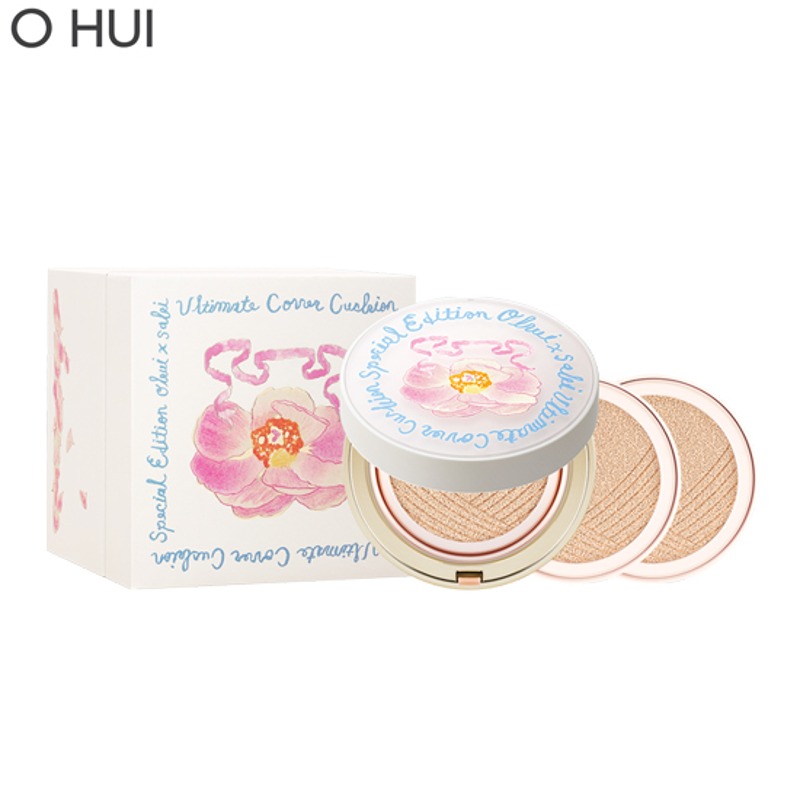 OHUI Ultimate Cover Lifting Cushion 15g*3ea [Flower Edition]
