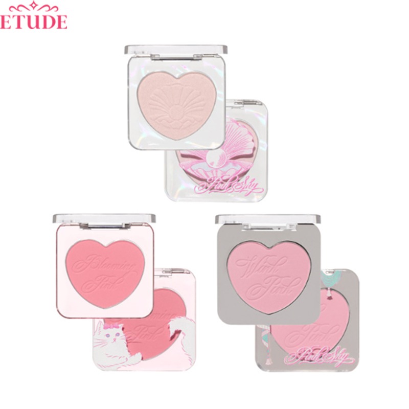 ETUDE Heart Pop Blusher 4g [Pink Shy Edition]