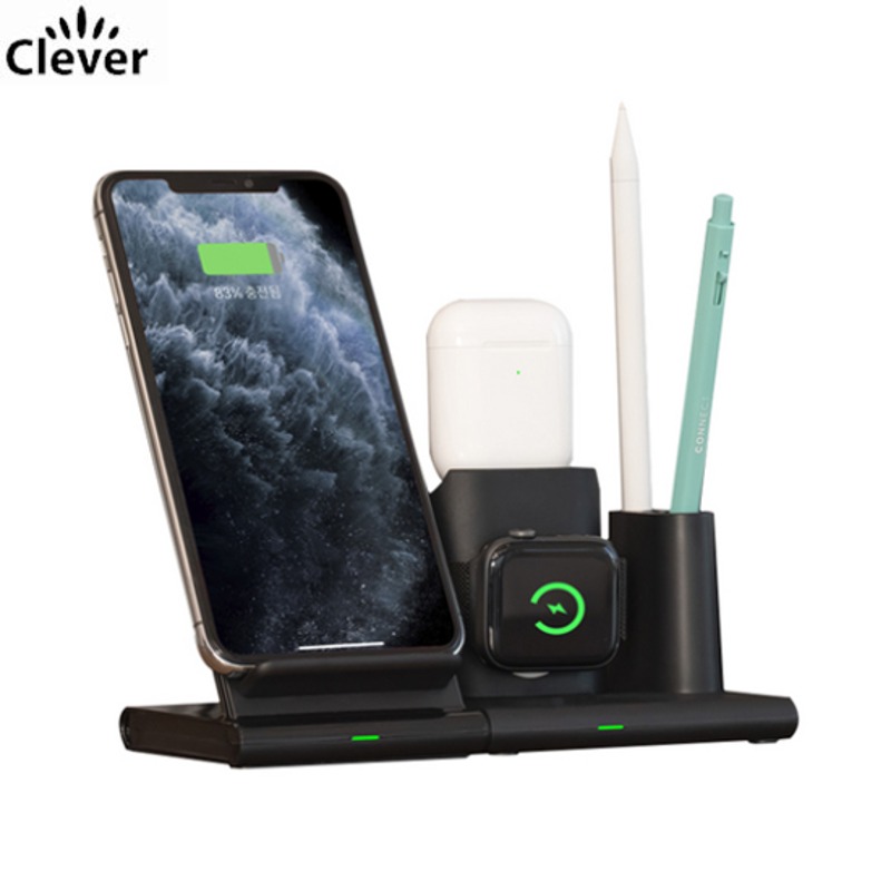 CLEVER Tachyon High-speed Wireless Stand Charger CTW-05 TRIO 1ea