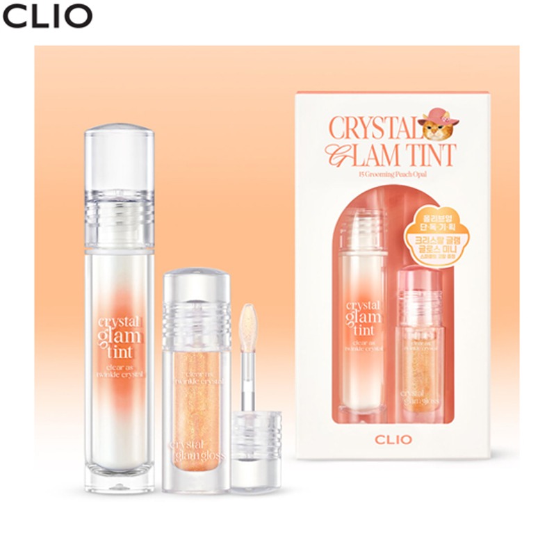 CLIO Crystal Glam Tint Set 2items [Luxury Koshort Edition]