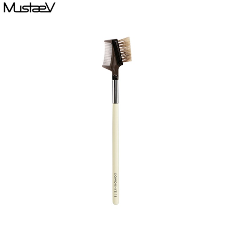 MUSTAEV Kowonhye Brow Comb Brush 18 1ea