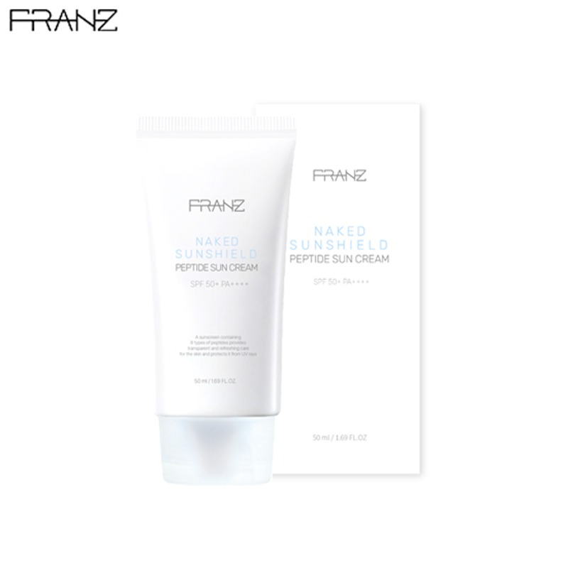 FRANZ Naked Sunshield Peptide Sun Cream SPF50+ PA++++ 50ml