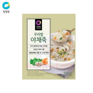 CHUNGJUNGONE Vegetable Korean Rice Porridge 60g*10ea,CHUNG JUNG ONE