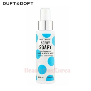 DUFT&amp;DOFT Sophy Soapy Fine Fragrance Hair&amp;Body Mist 100ml,DUFT&amp;amp;DOFT